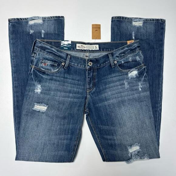 Hollister Vintage Venice Low Rise Bootcut Jean NWT - Picture 1 of 8